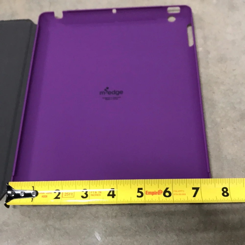 IPad or anything digital case. Purple.